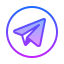 icons8 telegram app 64