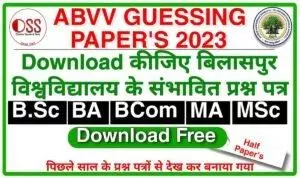 ABVV Guessing Paper 2023