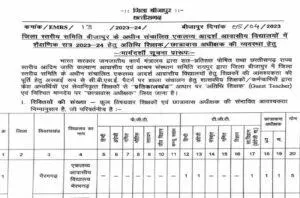 EMRS Bijapur Recruitment 2023