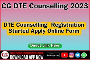 CG DTE Counselling 2023