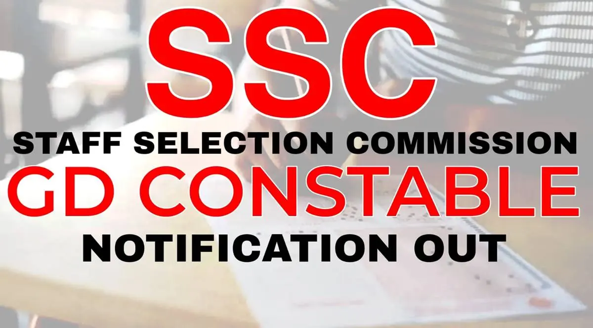 SSC GD Constable Notification 2024