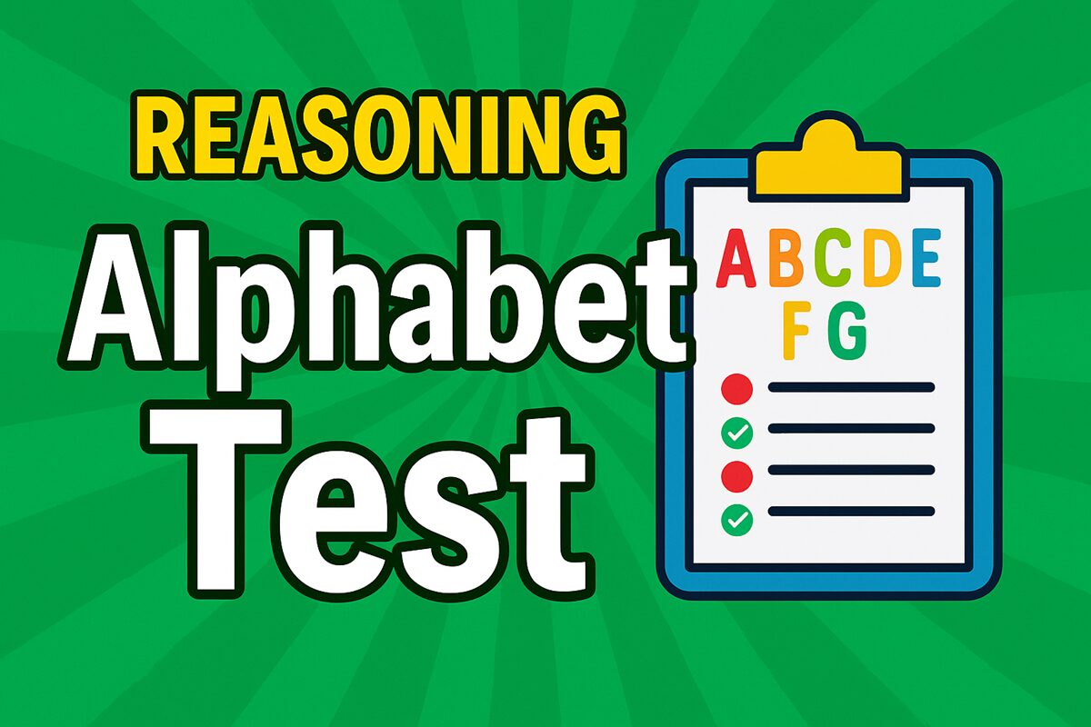 Reasoning Alphabet Test