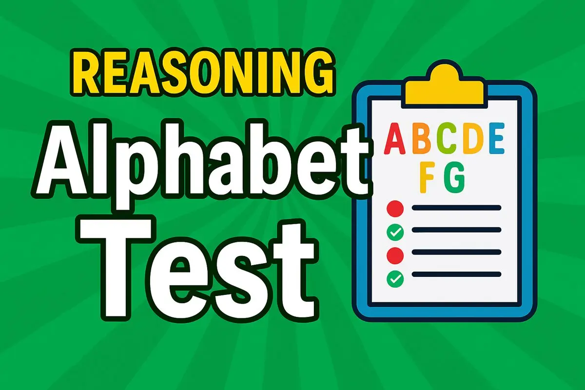 Reasoning Alphabet Test