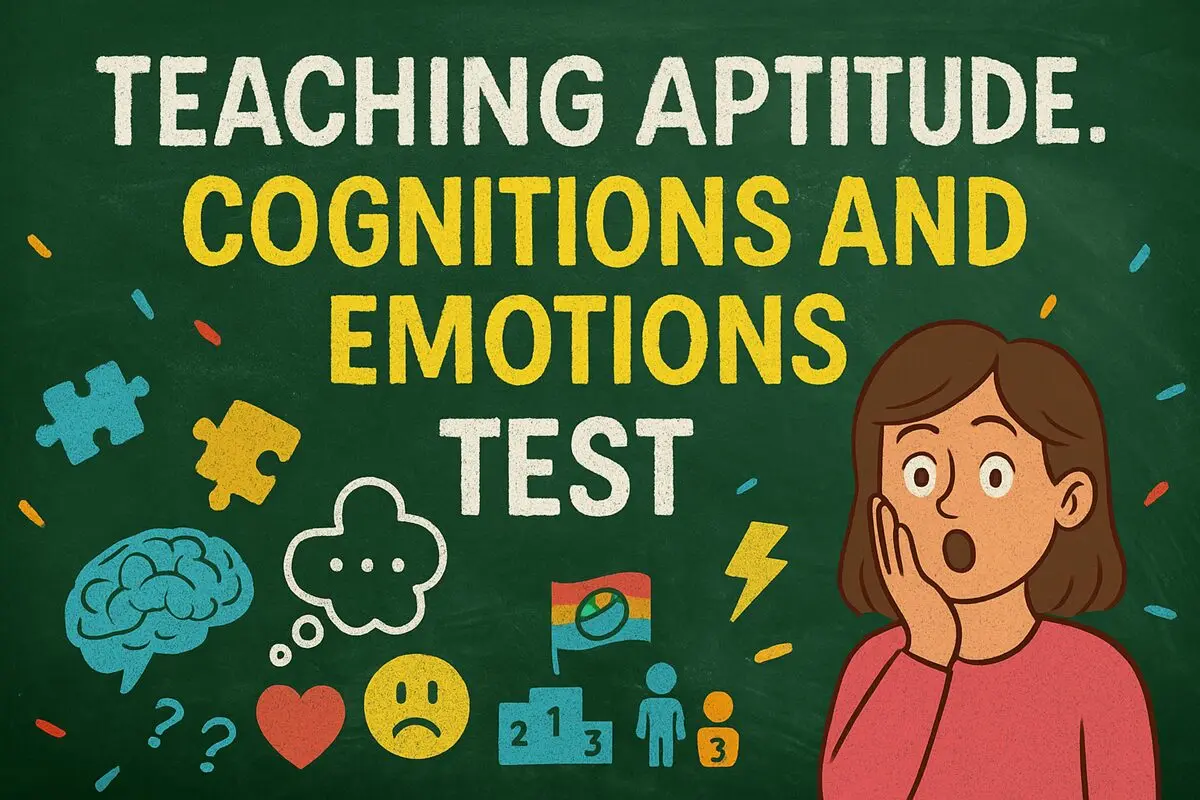 Teaching Aptitude Cognitions and emotions