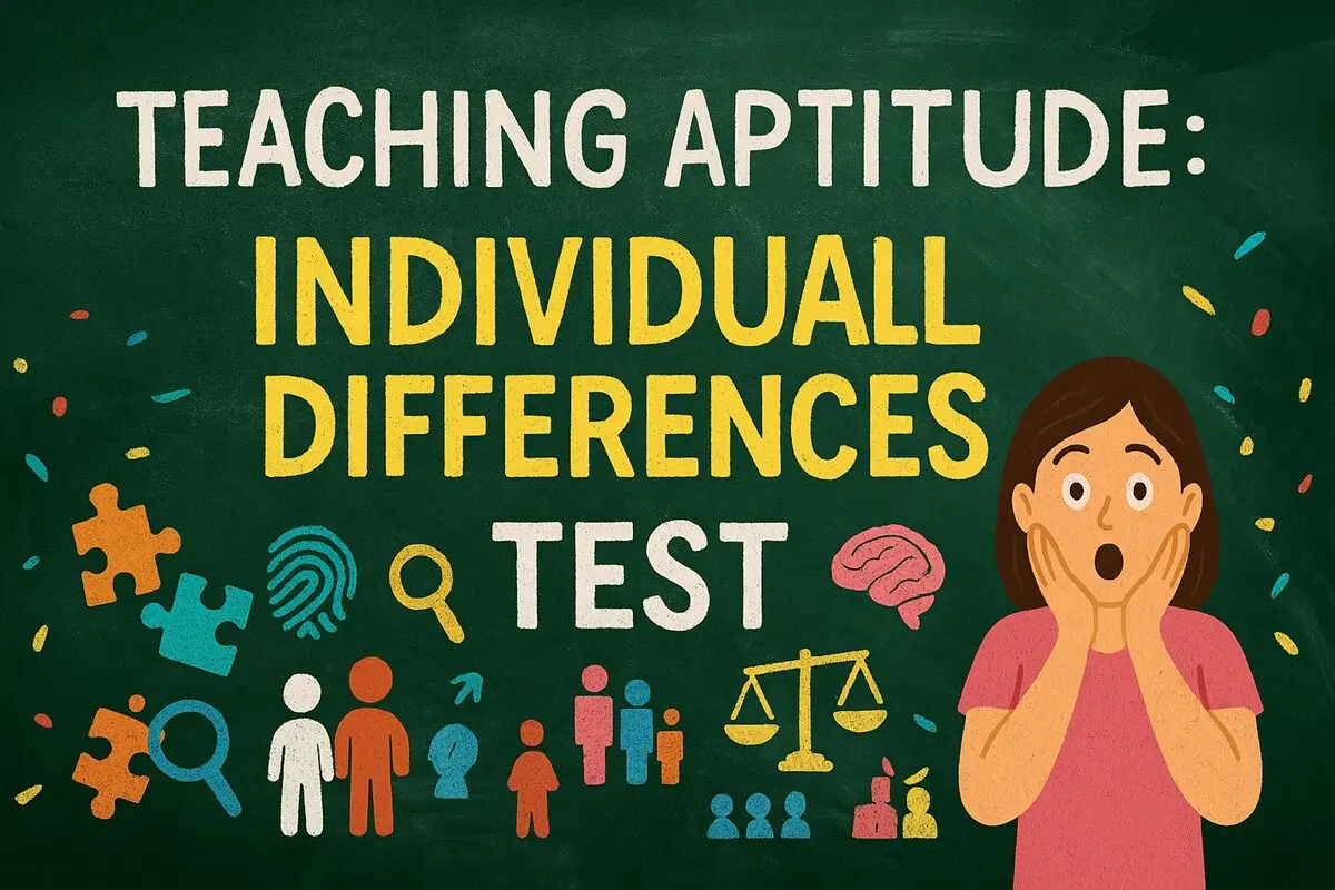 Teaching Aptitude Individual Differences
